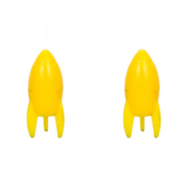 VALVE CAPS TRIKTOPZ PRESTA ROCKETS YL 1pr/PK
