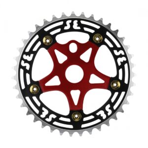 CHAINRING SE BIKES 1pc 39T 1/8 ALY w/SPIDER BK/RD CP
