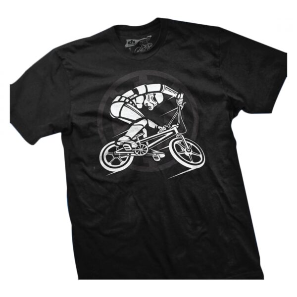 CLOTHING T-SHIRT DHD BMX TROOPER SEAT XL  BLK