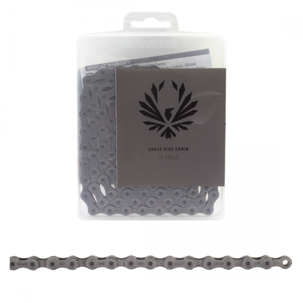 CHAIN SRAM EAGLE S100 12s 126L BN POWERLOCK