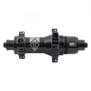 HUB RR OR8 RD2220 ELITE II QR 24x130 12s CASS XDR SB BK NO SKEWER STRAIGHT PULL