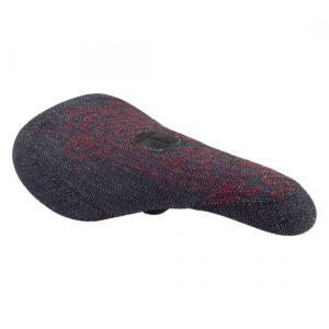 SADDLE ODY MX PIVOTAL BIG STITCH SLIM DENIM-w/RED STITCH