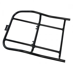 REC REP SEAT BACK FRAME ALY BK w/25.4-STRUT MOUNTS