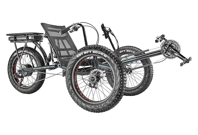 BIKE SUN SKR E-FAT TAD ELECTRIC ASSIST 20/20 24s DK-GN