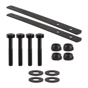 BASKET SUN TRIKE REP FITTINGS ATLAS DLX/ TRANSIT/SD 4-BOLTS/4-NUTS/4-WASHERS/2-PLATES BK (H)